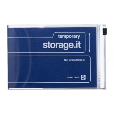 Picture of A6 Dotted Notebook Storage.It- Navy