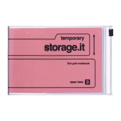 Picture of A6 Dotted Notebook Storage.It- Salmon Pink