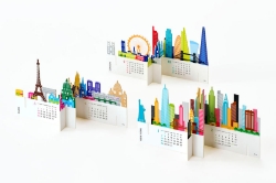 Picture of City - Desk Calendar 2024