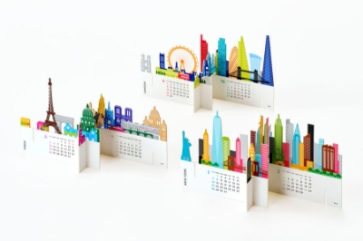 Picture of City - Desk Calendar 2024