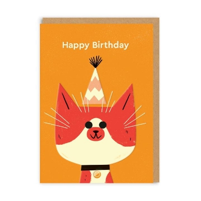 Picture of Birthday Cat Greeting Card