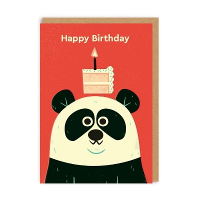 Picture of Birthday Panda Greeting Card