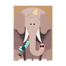 Picture of Birthday Elephant Greeting Card