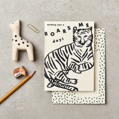 Picture of Roarsome Tiger Birthday Card