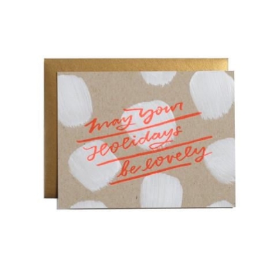 Picture of Greeting Cards / Holiday (Lovely Holiday, white) SKU: CHP10