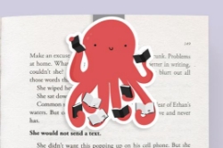 Picture of Octopus With Books Jumbo