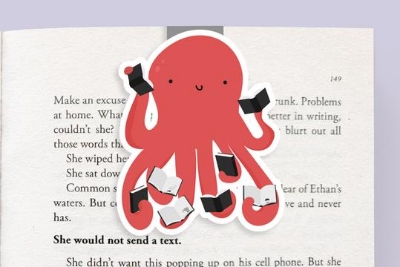 Picture of Octopus With Books Jumbo