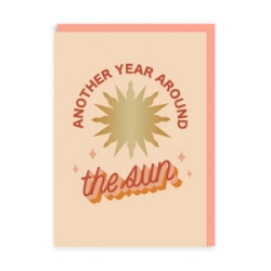 Picture of Another Year Around The Sun Greeting Card (A6)