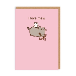 Picture of I Love Mew Greeting Card (A6)