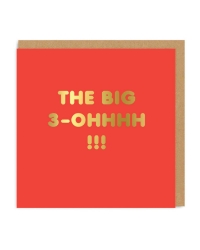Picture of 30 The Big 3-Ohh Birthday Card