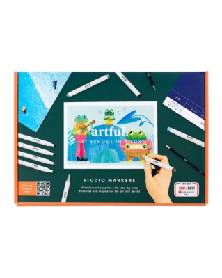 Picture of Artful : Art School in a Box - Studio Markers Edition