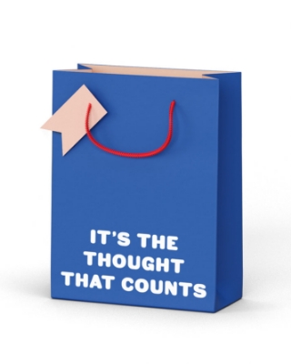 Picture of It's The Thought That Counts Small Gift Bag