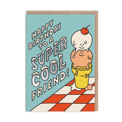 Picture of Super Cool Friend Birthday Card