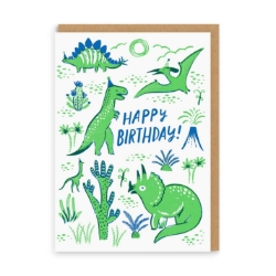 Picture of Dino Party Birthday Card