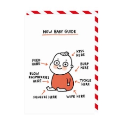 Picture of New Baby Guide Greeting Card