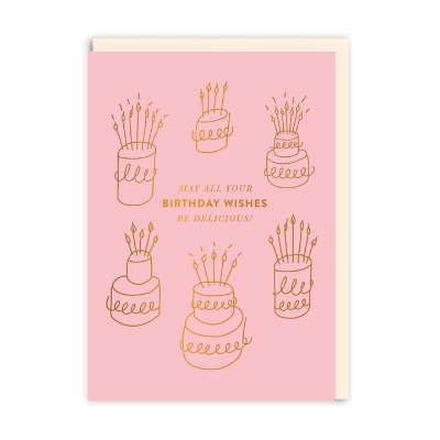 Picture of Delicious Birthday Wishes Greeting Card