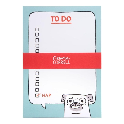 Picture of Pug To Do Notepad