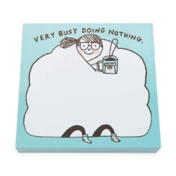 Picture of Busy Doing Nothing Sticky Notes