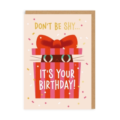 Picture of Don't Be Shy Greeting Card