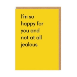 Picture of Not Jealous At All Greeting Card