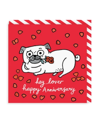 Picture of Hey Lover Happy AnniversaryGreeting Card