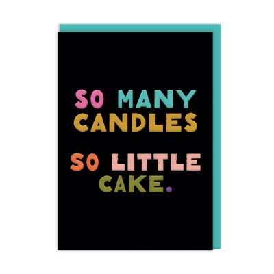 Picture of So Many Candles Birthday Card