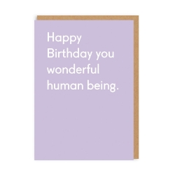 Picture of Wonderful Human Being Greeting Card