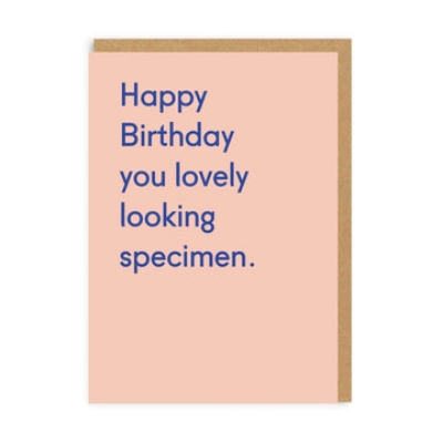 Picture of Lovely Looking Specimen Greeting Card (A6)