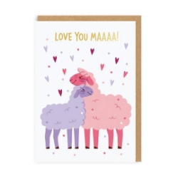 Picture of Love You Maaa! Greeting Card