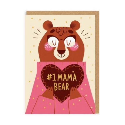 Picture of Number 1 Mama Bear Greeting Card