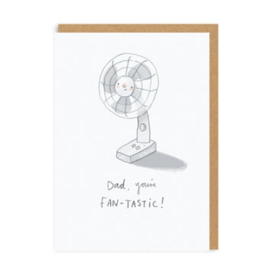 Picture of Dad Youre Fan-tastic Greeting card