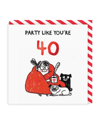 Picture of Party Like Youre 40 Birthday Card