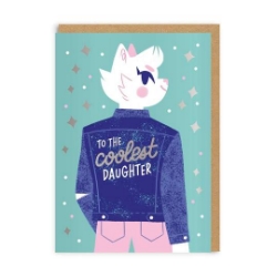 Picture of Coolest Daughter Greeting Card