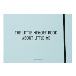 Picture of The little memory book about little me - Blue