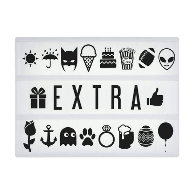 Picture of Symbol & Letter Pack (Original/Vintage/Marquee Lightbox