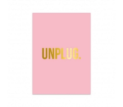 Picture of Studio Stationery Kaart Unplug