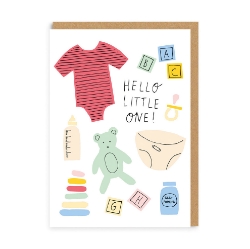 Picture of Hello Little One New Baby Card