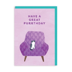 Picture of Have a Great Purrthday Birthday Card