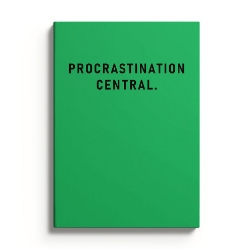 Picture of Procrastination Central Notebook