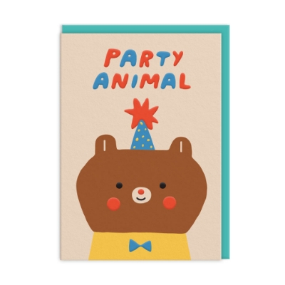 Picture of Party Animal Bear Card