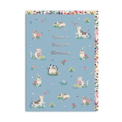 Picture of Cath Kidston Purrfect Kittens Birthday Card