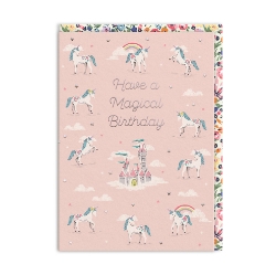 Picture of Cath Kidston Magical Unicorns Birthday Card