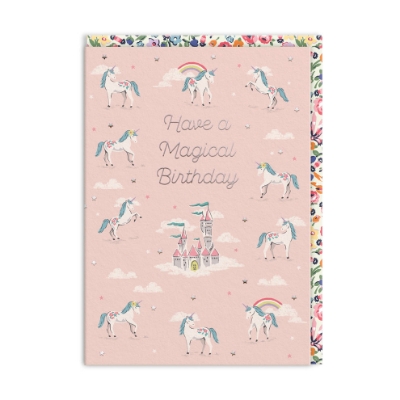 Picture of Cath Kidston Magical Unicorns Birthday Card