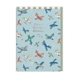 Picture of Cath Kidston Brilliant Planes Birthday Card