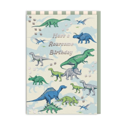 Picture of Cath Kidston Dinosaurs Birthday Card