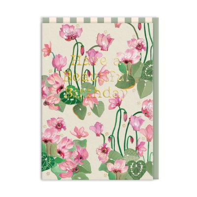 Picture of Cath Kidston Beautiful Birtday Cyclamen Card