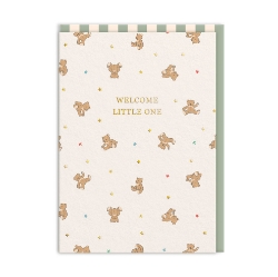 Picture of Cath Kidston Welcome Little One Bears Greeting Card