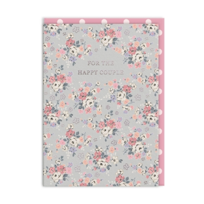 Picture of Cath Kidston Clifton Rose Happy Couple Greeting Card