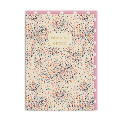 Picture of Cath Kidston Raindrops Thinking Of You Greeting Card