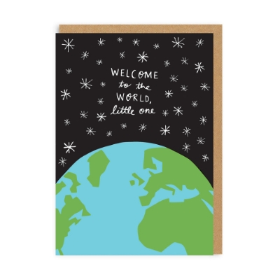 Picture of Welcome To The World New Baby Card